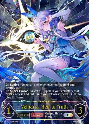 Velharia, Heir to Truth